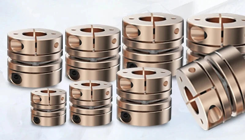 Acoplador de acoplamiento de diafragma único D45L35 flexible a servo 