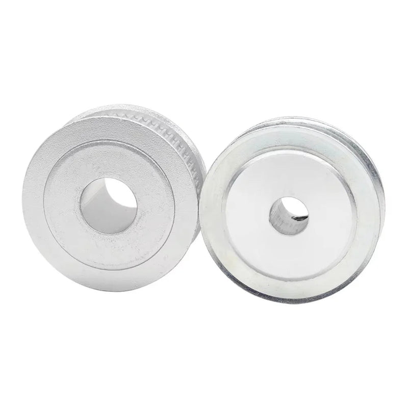 2GT / GT2 Timing Pulley – 40T–48T, Bore 5–15 mm, Aluminum, for 6/10 mm Belts