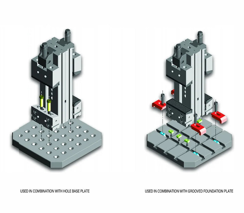 GT Precision Bench Vise 4" 5" – High Accuracy Grinding & Milling Vise