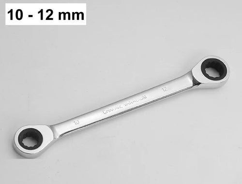 Double Head Ring Ratchet Wrench 8/9/10/11/12/13/14/15/16/17/18/19mm