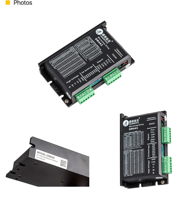 Cloudray NEMA 17 0.8N.m 60mm Stepper Kit + DM442 20–40V