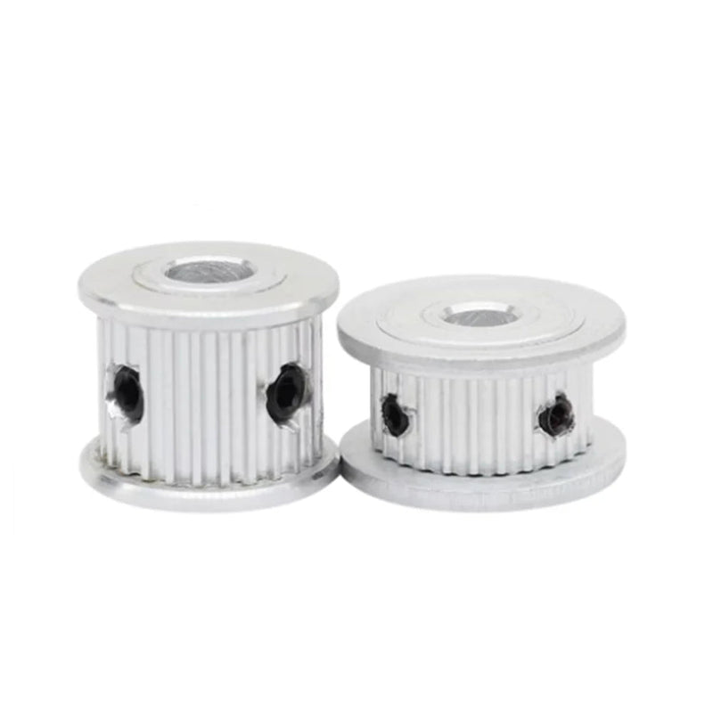 2GT / GT2 Timing Pulley (AF Type) – 23T–29T, Bore 4–12.7 mm, Aluminum, for 6/10 mm Belts