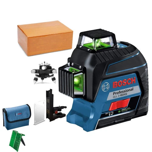 Bosch Laser Level 12 Line Green Vertikal- und Horizontalmesswerkzeug 