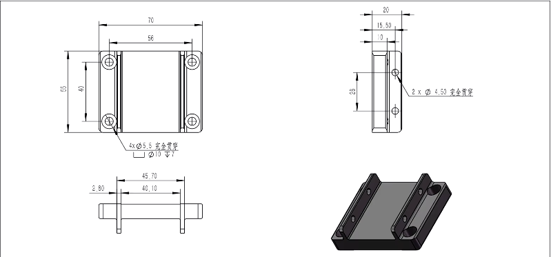 RXP40 High-Speed Linear Guide Rail with Belt-Driven Linear Actuator