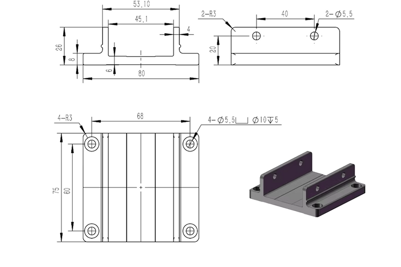 RXP45XY-S Dual-Axis Linear Motion System – Synchronous Belt Drive for Precision Applications