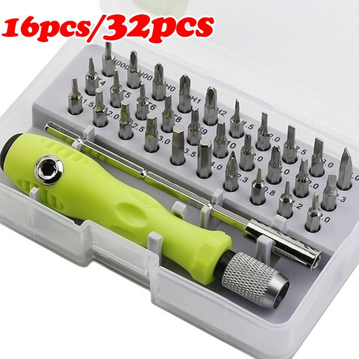 Tool Repair 32 1 Screwdriver Set | Mobile Maintenance Screwdrivers -