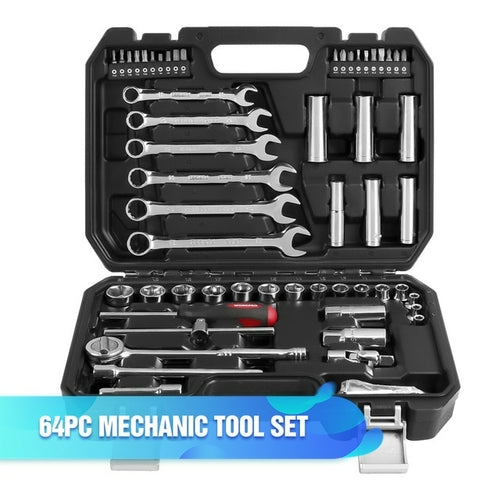 WORKPRO 108PC Tool Set for Car Repair Tools Mechanic Tool Set Matte