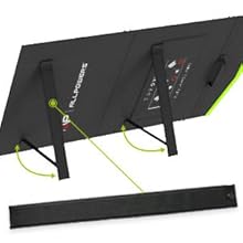 100W Foldable Solar Panel 18V – Portable MC4 Solar Charger for Power Station RV Camping (22% Efficiency)